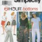 Women's Split Skirt, Shorts, Capri, Pants Sewing Pattern Size 14-26 UNCUT Simplicity 9513