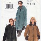 Women's Jacket Sewing Pattern, Collar or Hood, Misses' / Petite Size 8-10-12 UNCUT Easy Vogue 7127