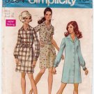 Simplicity 8294 Women's Shirtdress Dress Sewing Pattern Misses Size 14 Bust 36 Vintage 1960's UNCUT