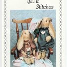 Baby Makes 3 Bunny Doll Sewing Pattern Keeping You In Stitches Pattern KS-105 Stuffed Rabbit