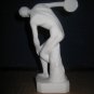 DISCOBOLUS ALABASTER STATUE