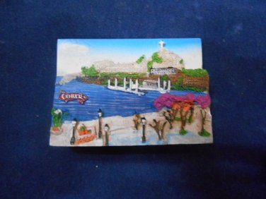 CORFU FRIDGE MAGNET.