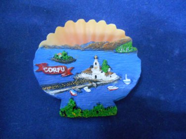 CORFU FRIDGE MAGNET.