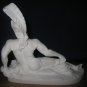 DYING ACHILLES ALABASTER STATUE