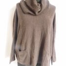 Ladies Jumper Sweater Size 12 Brown River Island