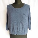 LADIES JUMPER TOP SIZE 10 BLUE NEW LOOK