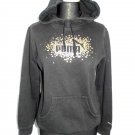 LADIES HOODIE JUMPER PUMA SIZE 12 BLACK