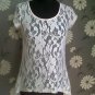 LADIES SUMMER TOP T SHIRT SIZE 8 PAPAYA