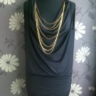 LADIES DRESS PARTY DRESS SIZE 12 BLACK ANN SUMMERS NEW