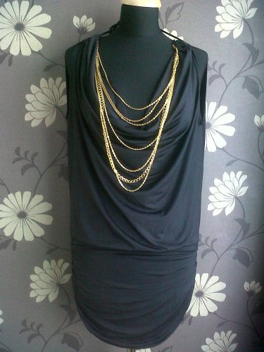 LADIES DRESS PARTY DRESS SIZE 12 BLACK ANN SUMMERS NEW