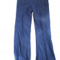 Ladies Jeans Straight Leg Size 12 Leg 32 Very Dark Blue
