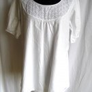 LADIES TOP SUMMER TOP SIZE 22 WHITE