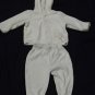BABY BOYS OUTFIT SET AGE NEWBORN WHITE