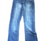 Ladies Jeans Bootcut Size 14 Blue Denim Leg  31