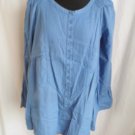 Ladies Top Shirt Size 18 Blue Next