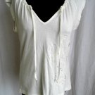 LADIES TOP T SHIRT SIZE 16 WHITE