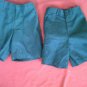 BOYS SCHOOL SHORTS X 2 PAIRS GREY AGE 7 YEARS