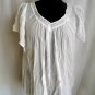 Ladies Top T shirt Summer Top Size 12 White New Look