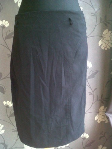 LADIES SKIRT CASUAL SKIRT SIZE 16 BLACK NEW LOOK