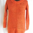 LADIES JUMPER SWEATER SIZE SMALL DOROTHY PERKINS RUSTY ORANGE COLOR