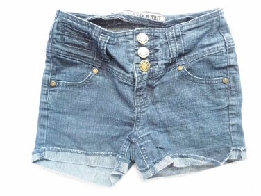 GIRLS SHORTS HOT PANTS BLUE DENIM AGE 11 YEARS NEW LOOK