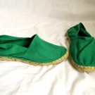 LADIES SHOES SUMMER SHOES SIZE 4 GREEN