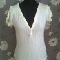 LADIES WOMANS TOP SUMMER T SHIRT RIVER ISLAND SIZE 12