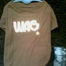 DOGS T SHIRT CLOTHING "WAG" NEW