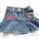 GIRLS SKIRT DENIM SKIRT AGE 2-3 YEARS BLUE
