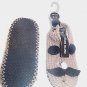 LADIES RIVER ISLAND SLIPPER SOCKS SIZE LARGE/6-7 BROWN NEW