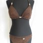 LADIES BIKINI LA SENZA SIZE SMALL & MEDIUM BROWN