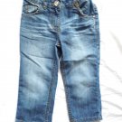 GIRLS JEANS STRAIGHT LEG AGE 8 YEARS BLUE DENIM