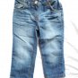 GIRLS JEANS STRAIGHT LEG AGE 8 YEARS BLUE DENIM