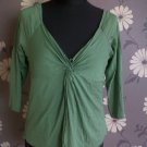 LADIES T SHIRT SUMMER TOP SIZE 18 NEW LOOK GREEN