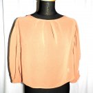 LADIES JANE NORMAN TOP PARTY TOP SIZE 12 BROWN
