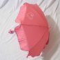 UNIVERSAL BUGGY PARASOL STROLLER SUN PROTECTOR UMBRELLA NEW PINK