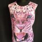 LADIES T SHIRT TOP SUMMER TOP SIZE 14 TIGER DESIGN