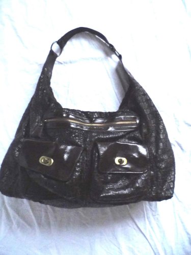 Ladies Handbag Shoulder Bag Medium Size Brown