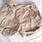 Girls Shorts Summer Shorts Age 3-4 Years Brown