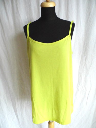 LADIES TOP SUMMER TOP VEST TOP SIZE 20 GREEN