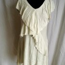 Ladies Top Summer Top Size Large White Lace At Back