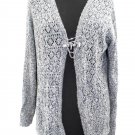 LADIES CARDIGAN SIZE MEDIUM GREY