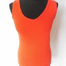 LADIES T SHIRT VEST TOP SIZE 12 RED