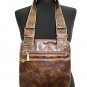 LADIES HANDBAG SHOULDER BAG MESSENGER BAG PETIT LULU BROWN NEW
