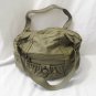 LADIES HANDBAG SHOULDER BAG BLACK GREY GAP