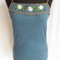 LADIES T SHIRT TOP SIZE MEDIUM BLUE