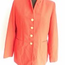 LADIES COAT JACKET SUIT JACKET SIZE 16 BRIGHT RED WORN ONCE