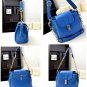 Vogue Pure Color Chain Bucket Bag Wine Red