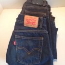 Boys Levis Jeans 14 Regulars 27 X 17 Black And Blue