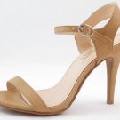 New Women Nude Open Toe Strappy Heels Size 6.5
